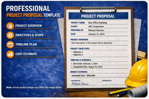 Professional Project Proposal Template