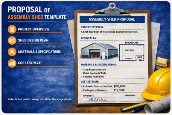 Proposal of Assembly Shed Template
