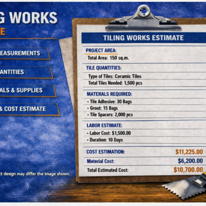 Tiling works