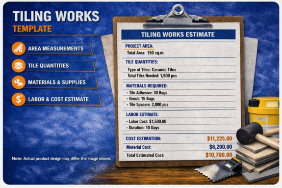 Tiling works